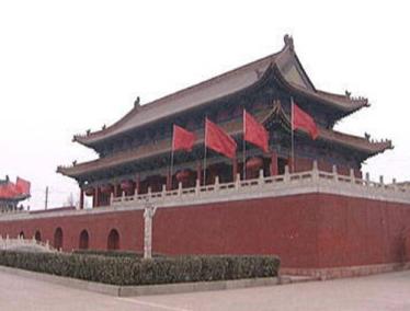 山西临汾尧庙广场天安门